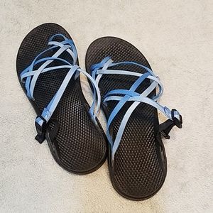 Blue double-strap Chaco Zong